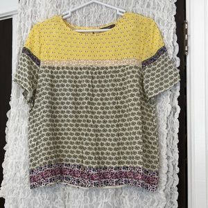 NWT funky boho top from ANTHROPOLOGIE.